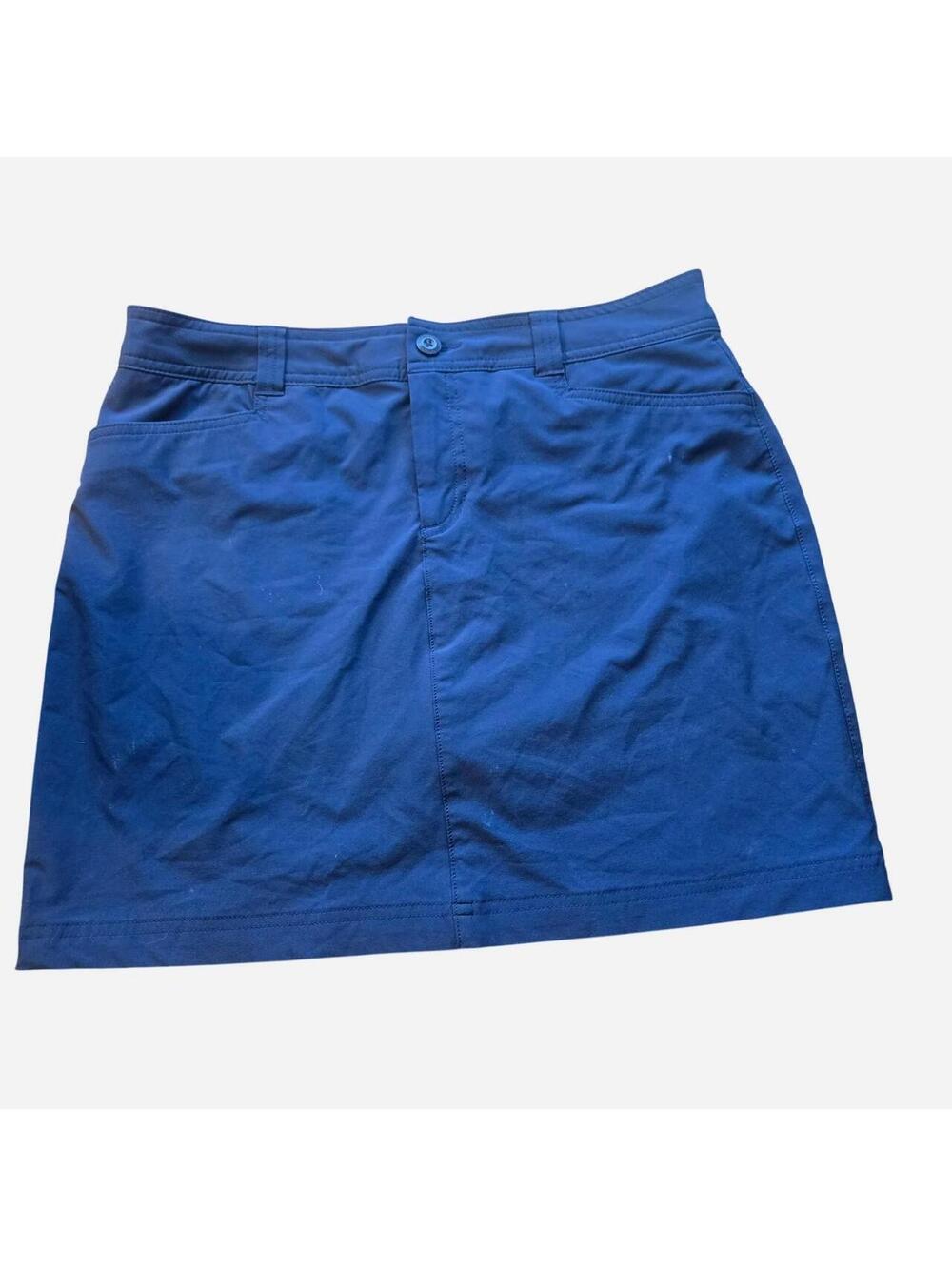 Eddie Bauer Women's Navy Blue Active Skort (Size 8)